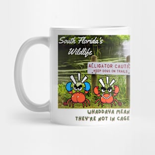 Crabasses Experience South Florida Alligators Mug